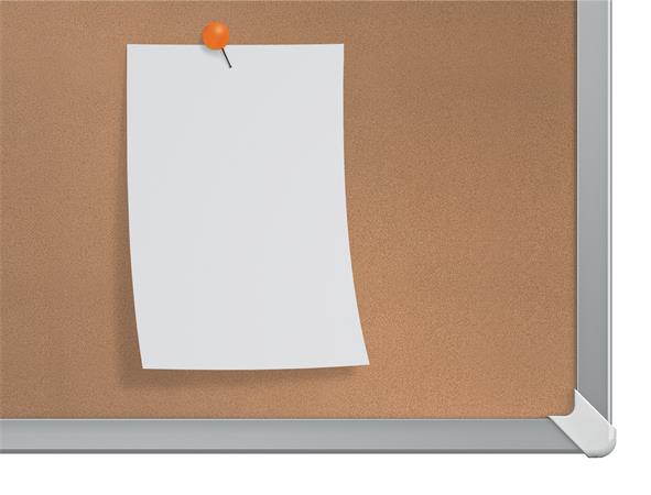 Parafatábla, széles képarány, 70"/155x87 cm, NOBO "Impression Pro" 3 Fémkeretes parafatáblák