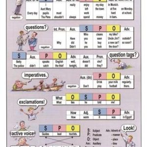 Tanulói munkalap, A4, STIEFEL "The Tenses / Sentence Buiding"