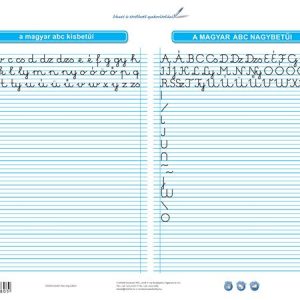 Tanulói munkalap, A4, STIEFEL "Magyar ábécé betűi"