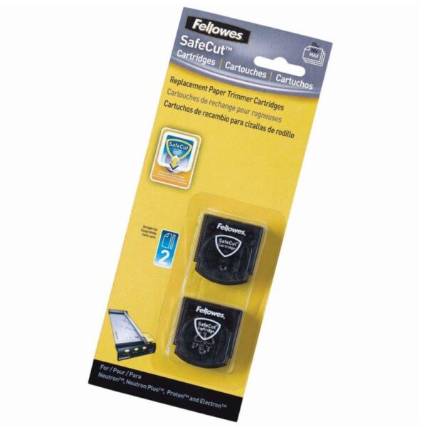Vágókés görgős vágógépekhez, egyenes vágás, Fellowes® 2 db/csomag, - Image 2