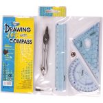 Vonalzó Centrum 3 db-os klt. + körző - Image 2