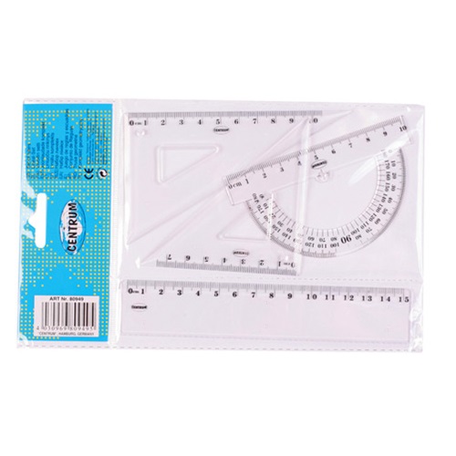 Vonalzó Centrum 4 db-os klt. 2 Vonalzó Centrum 4 db-os klt. - Image 2