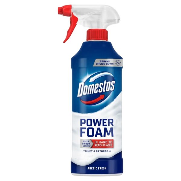 WC es furdoszoba tisztito hab 435 ml Domestos Power Foam Arctic Fresh i528124