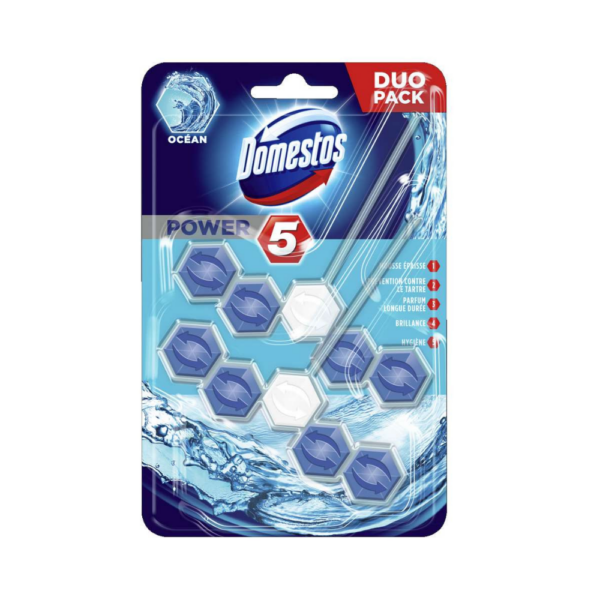 WC illatosito 2x55 g Power5 Domestos Ocean i215325