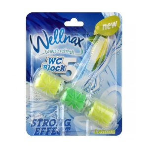 WC illatosító 57g golyós Wellnax Lemon