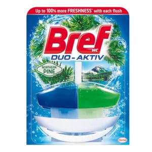 WC illatosító gél 50 ml + kosár Bref Duo Aktive Pine