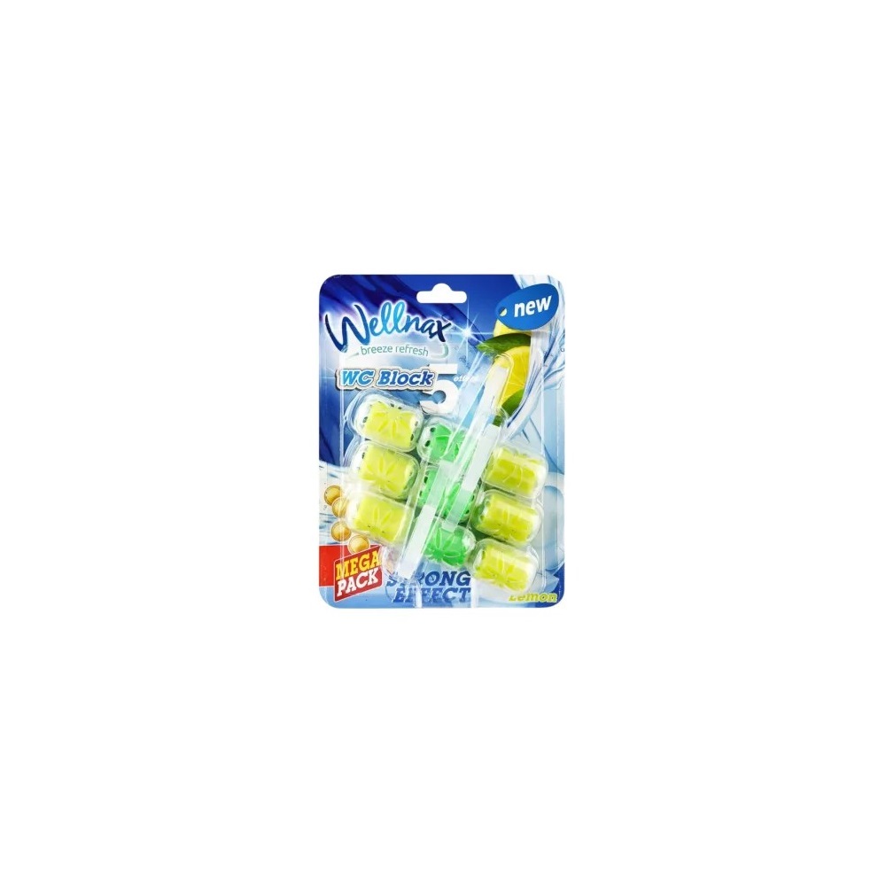WC illatosító golyós 3 x 50 g Wellnax Lemon 1 WC illatosító golyós 3 x 50 g Wellnax Lemon