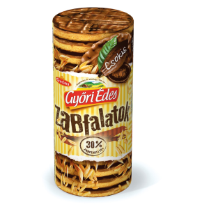 Zabfalatok, 215 g, Győri Édes, csokis