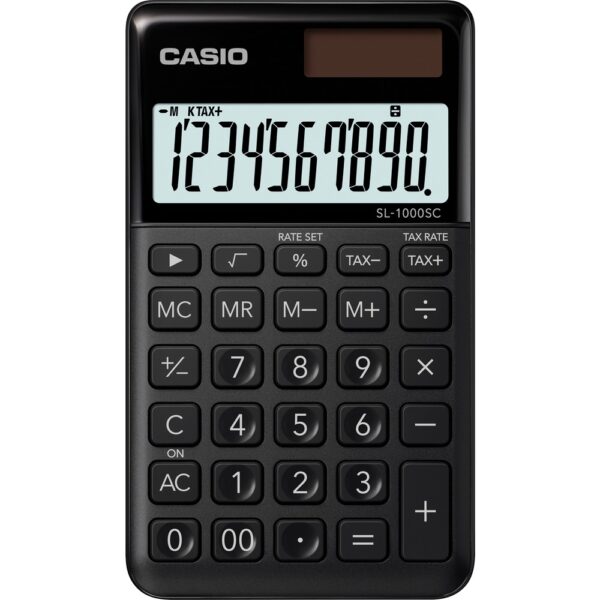 Zsebszamologep 10 digit Casio SL 1000 fekete i240607