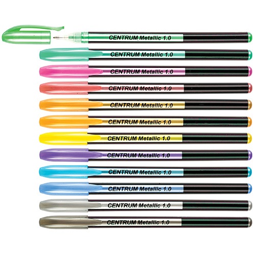 Zselés toll Centrum Metallic 1,0 mm 12 db-os klt. újratölthető 2 Zselés toll Centrum Metallic 1,0 mm 12 db-os klt. újratölthető - Image 2