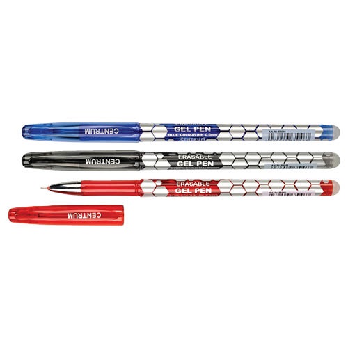 Zselés toll Centrum radírozható, 0,5 mm, 3 db-os klt. (kék, fekete, piros) 1 Zselés toll Centrum radírozható, 0,5 mm, 3 db-os klt. (kék, fekete, piros)