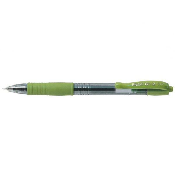 Zseles toll nyomogombos 0 7mm PILOT G 2 Lime zold i71999