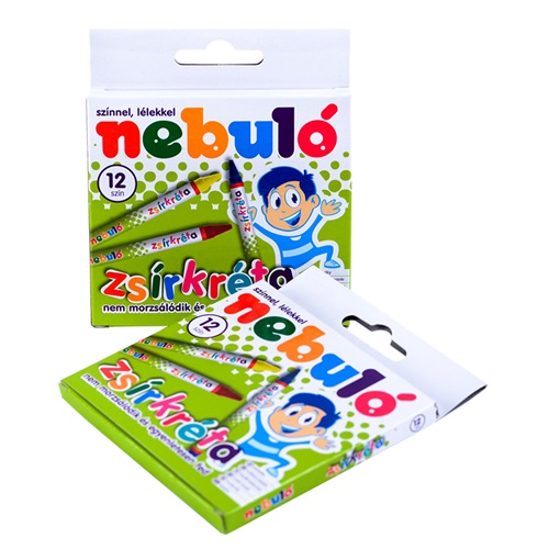 Zsírkréta Nebuló 8 mm 12 db-os klt. 1 Zsírkréta Nebuló 8 mm 12 db-os klt.