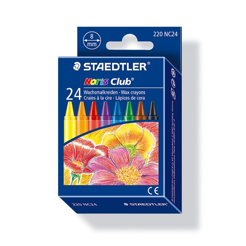 Zsírkréta Staedtler Noris 24 db-os klt. 1 Zsírkréta Staedtler Noris 24 db-os klt.