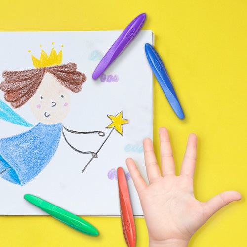 Zsírkréta Y-Plus+ Peanut háromszög alakú 12 db-os klt. 3 Zsírkréta Y-Plus+ Peanut háromszög alakú 12 db-os klt. - Image 3