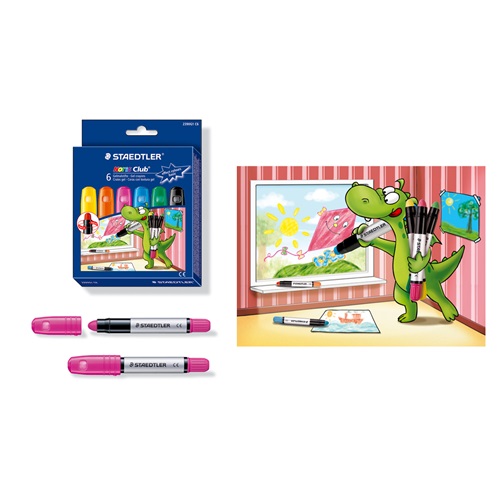 Zsírkréta Y-Plus+ Peanut marok vastag 12 db-os klt. - Image 3